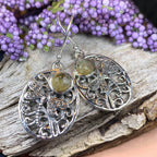 Forest Glen Dragonfly Earrings - Tourmaline