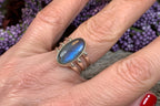Celtic Mystic Labradorite Ring
