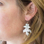 Oryena Oak Leaf Earrings - 