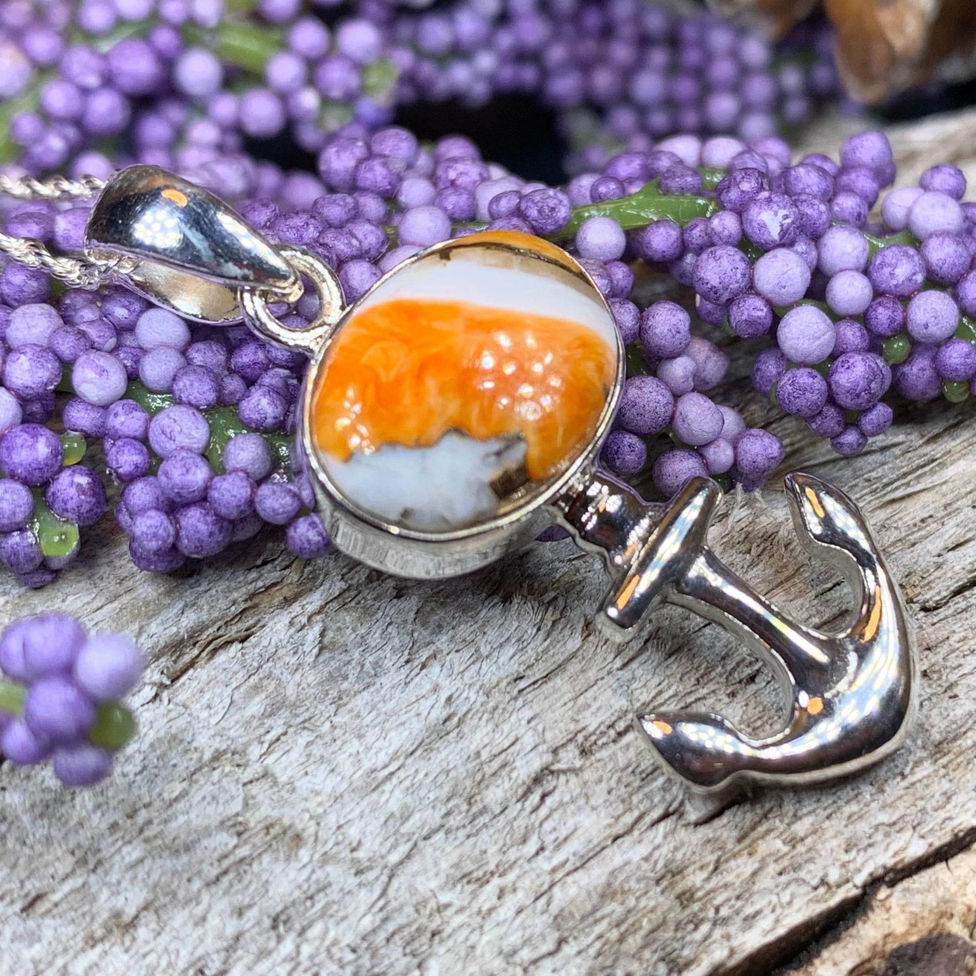 Sailor's Delight Anchor Necklace - 18