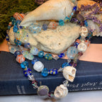 Sugar Skull Dreaming Long Beaded Necklace