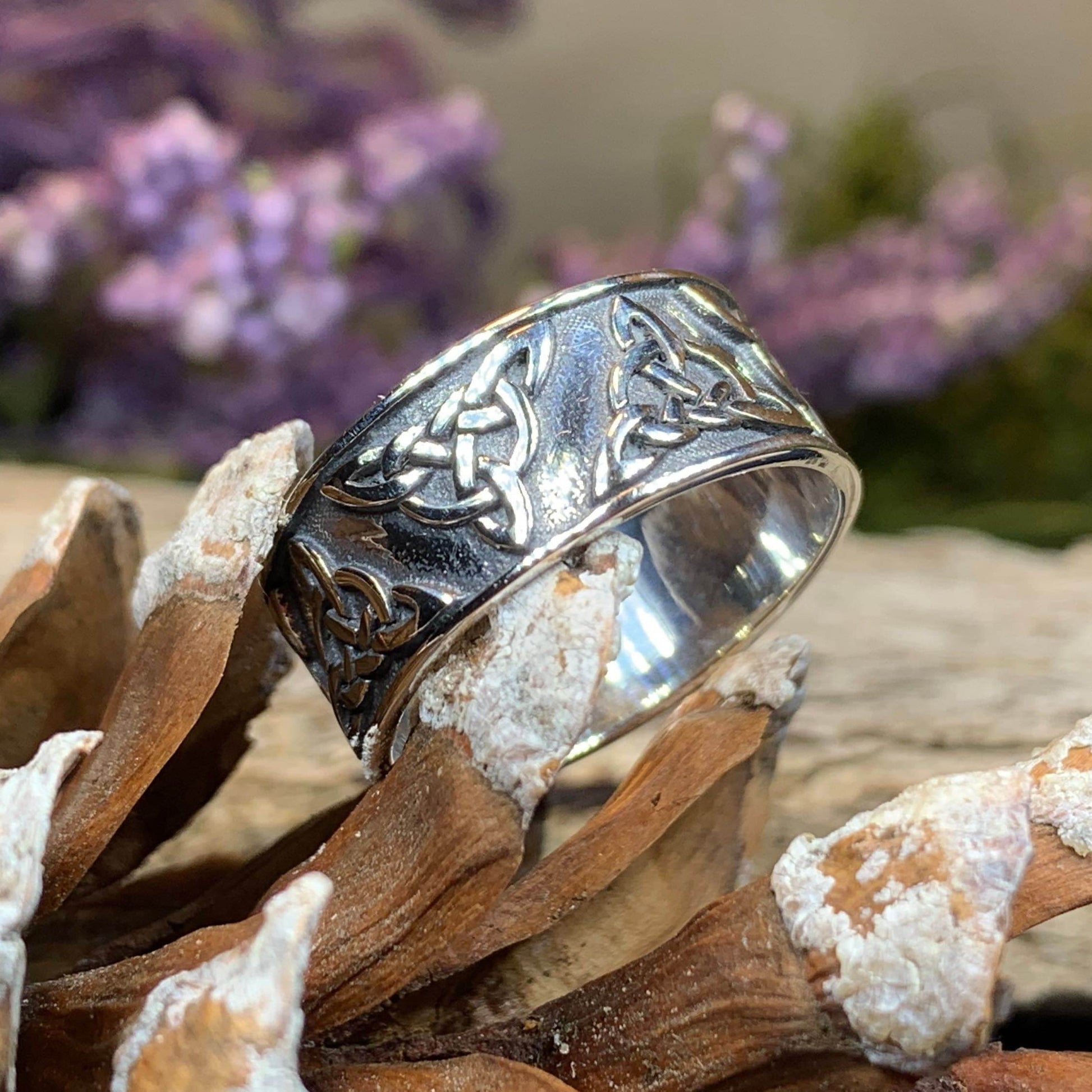 Celtic Triskel Ring - 6