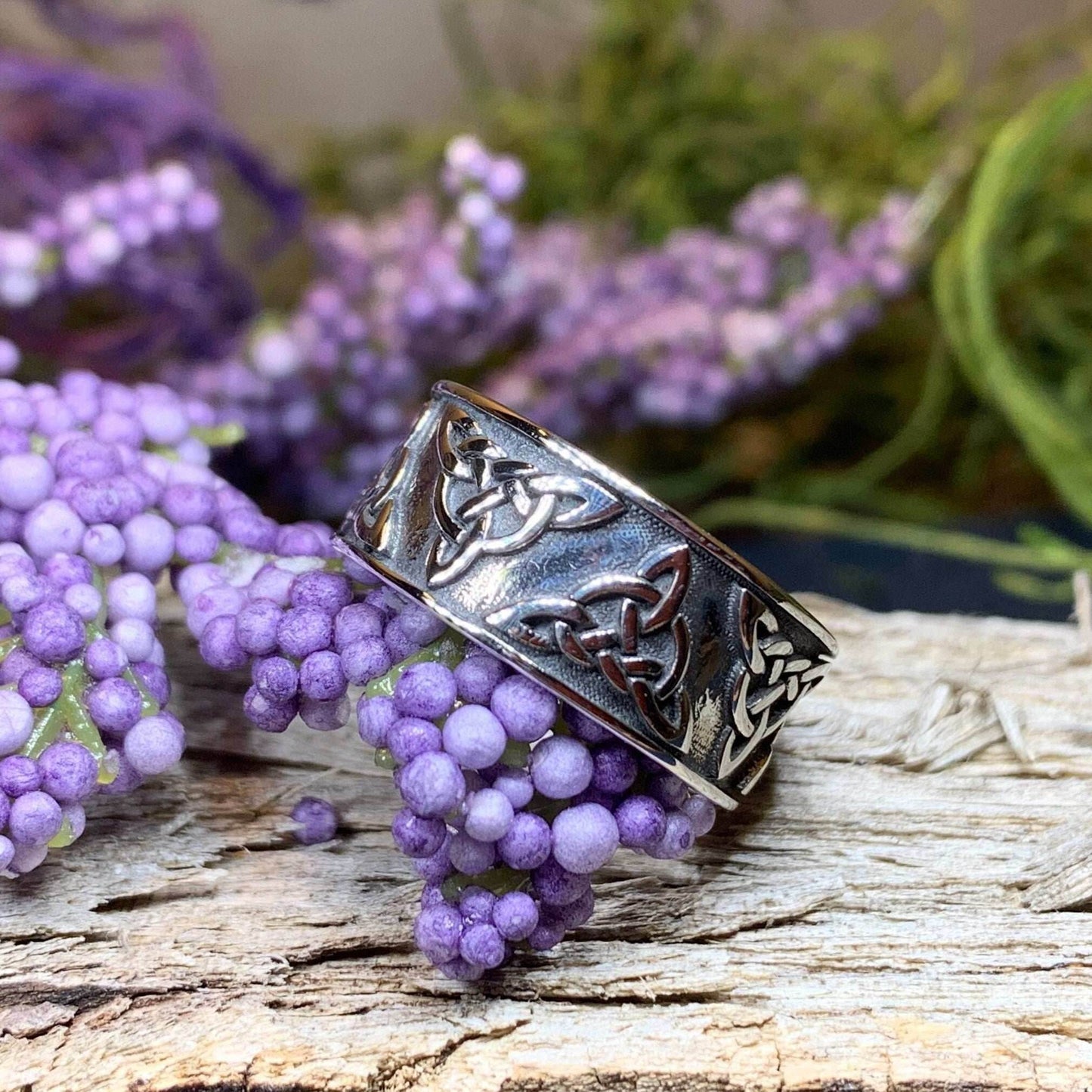 Celtic Triskel Ring - 6