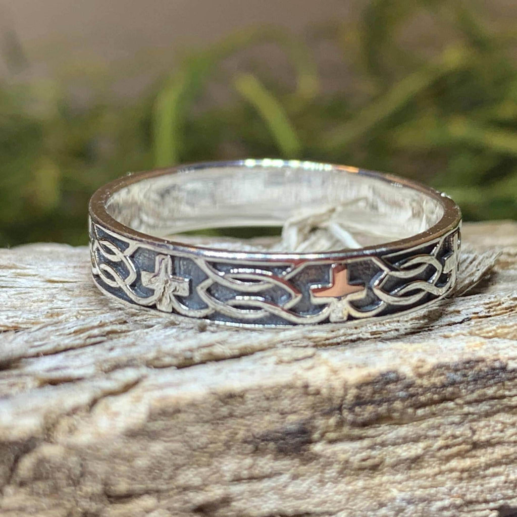 Celtic Cross Ring - 4