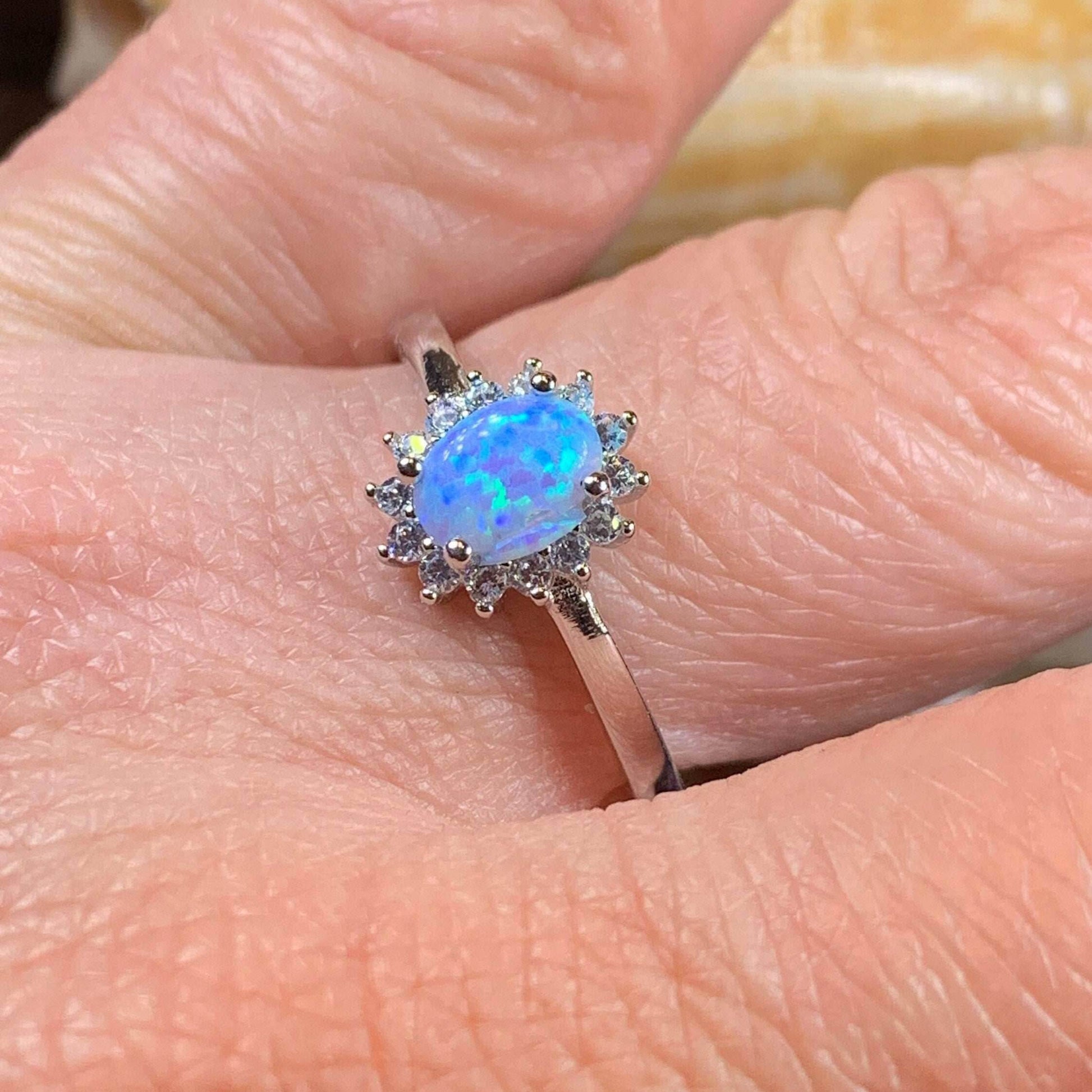 Leanni Opal Celtic Ring - 4