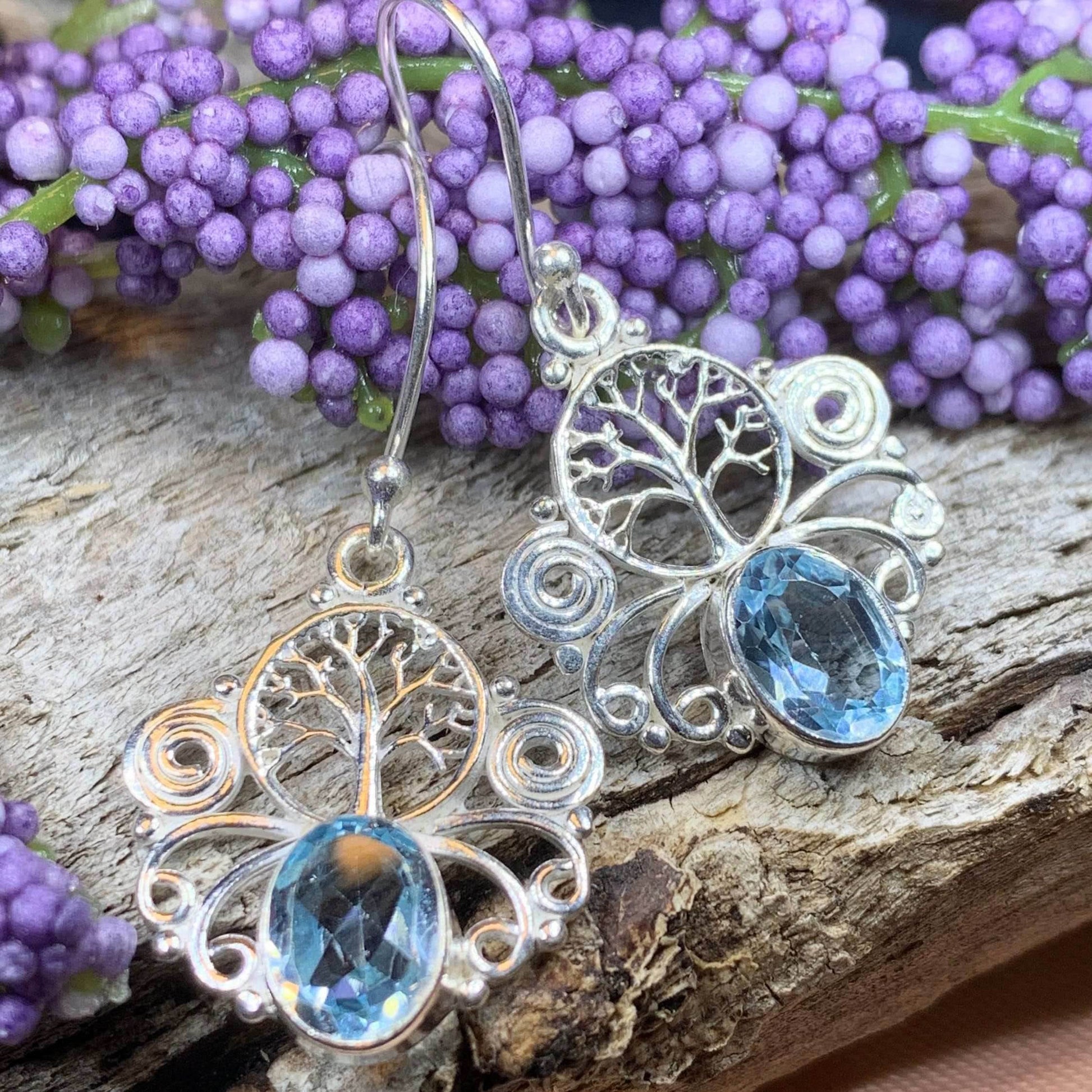 Torrin Tree of Life Earrings - 
