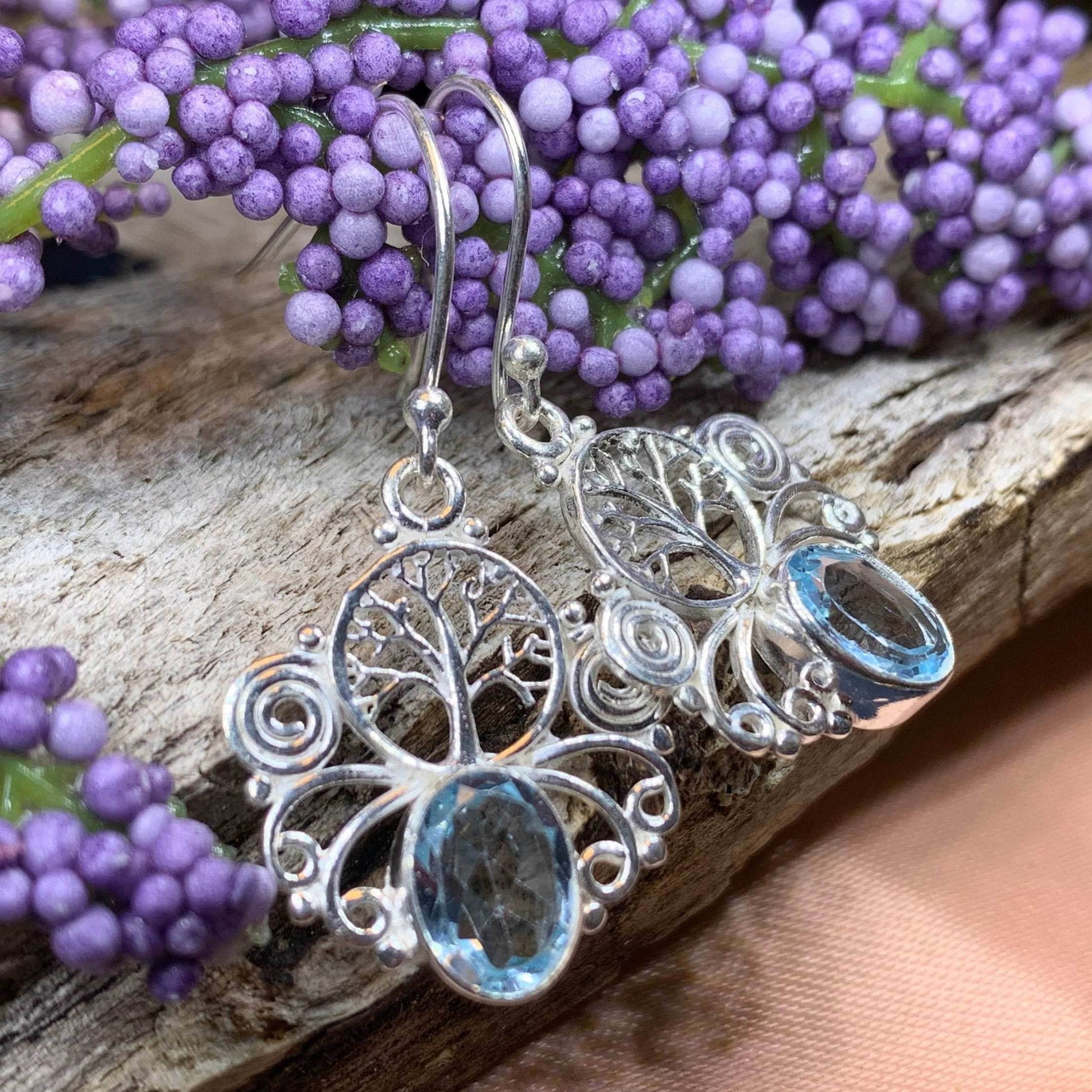 Torrin Tree of Life Earrings - 