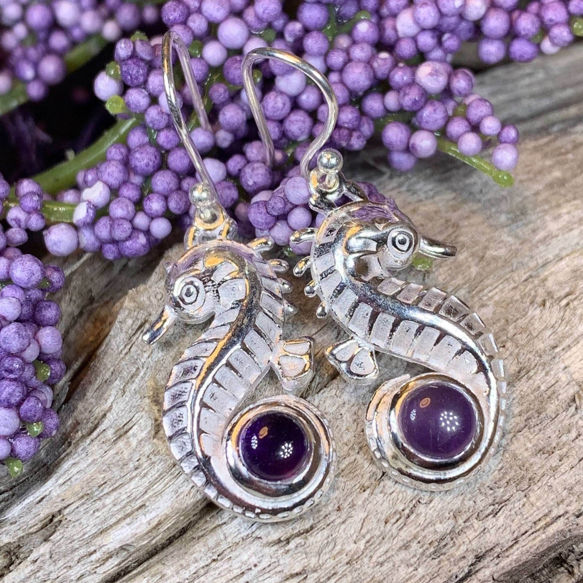 La Mer Seahorse Earrings - 