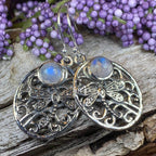 Forest Glen Dragonfly Earrings - Chalcedony