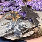 Oryena Oak Leaf Earrings - 