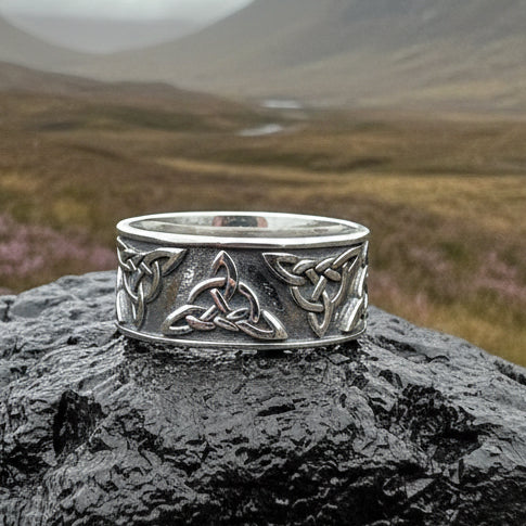Celtic Triskel Ring