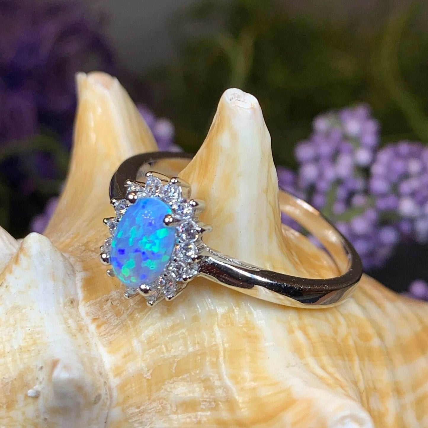 Leanni Opal Celtic Ring - 4