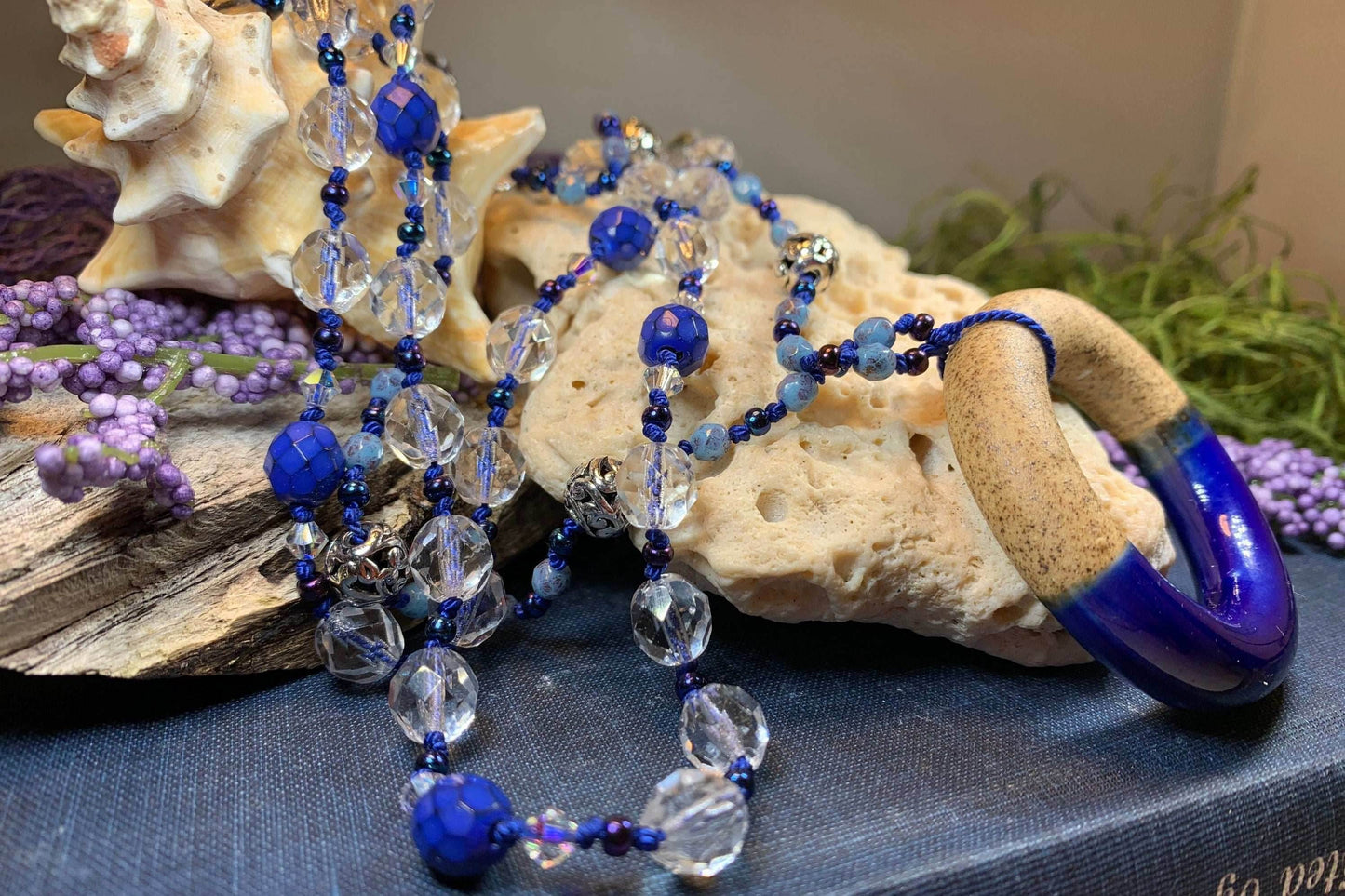 Coastal Blues Long Necklace - 