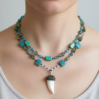 Santorini Breeze Long Necklace
