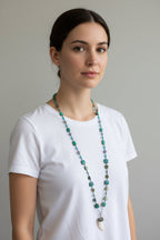 Santorini Breeze Long Necklace