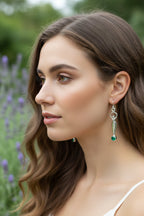 Chalcedony Goddess Earrings