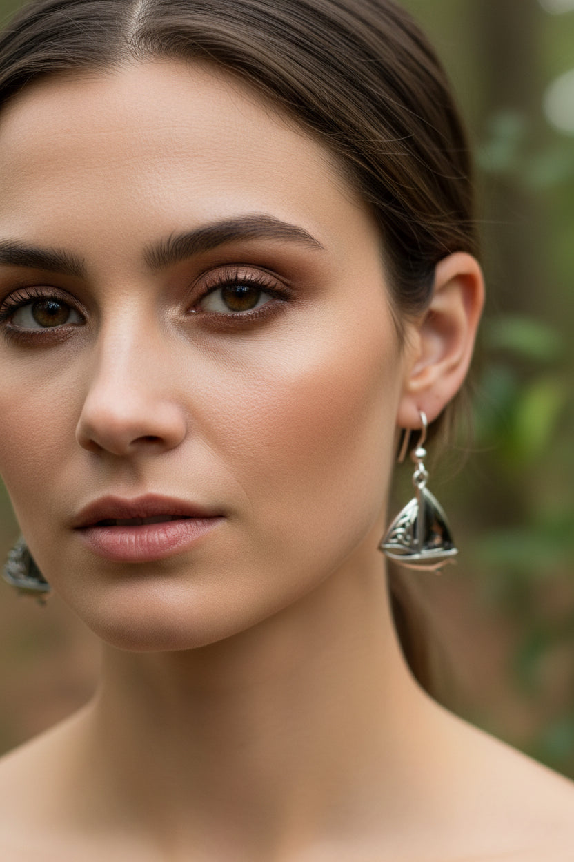 Celtic Sailboat Earrings