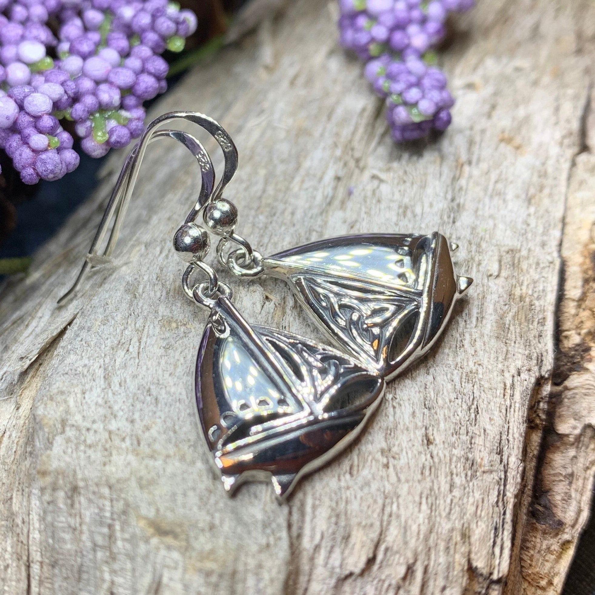 Celtic Sailboat Earrings