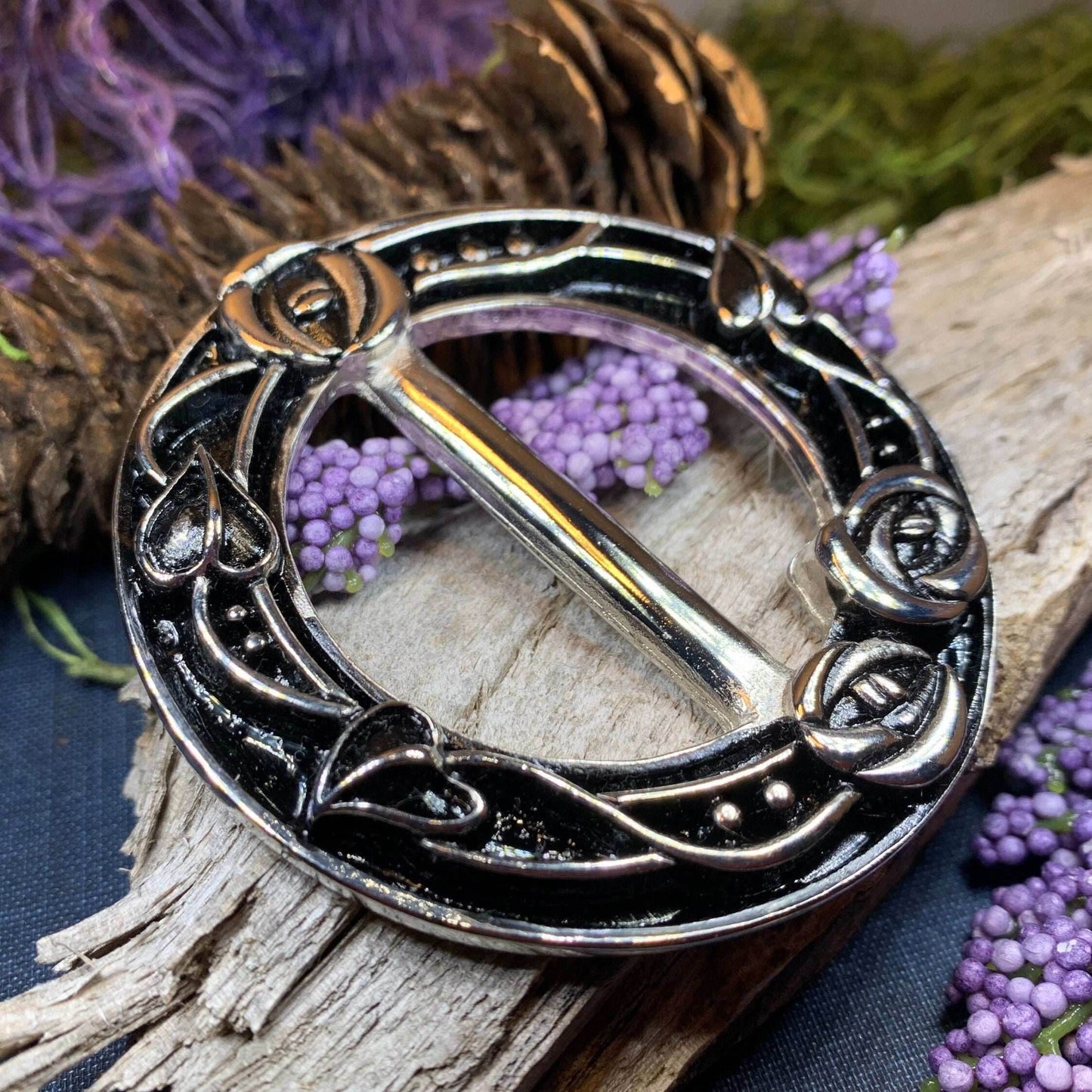 Mackintosh Roses Scarf Ring - 