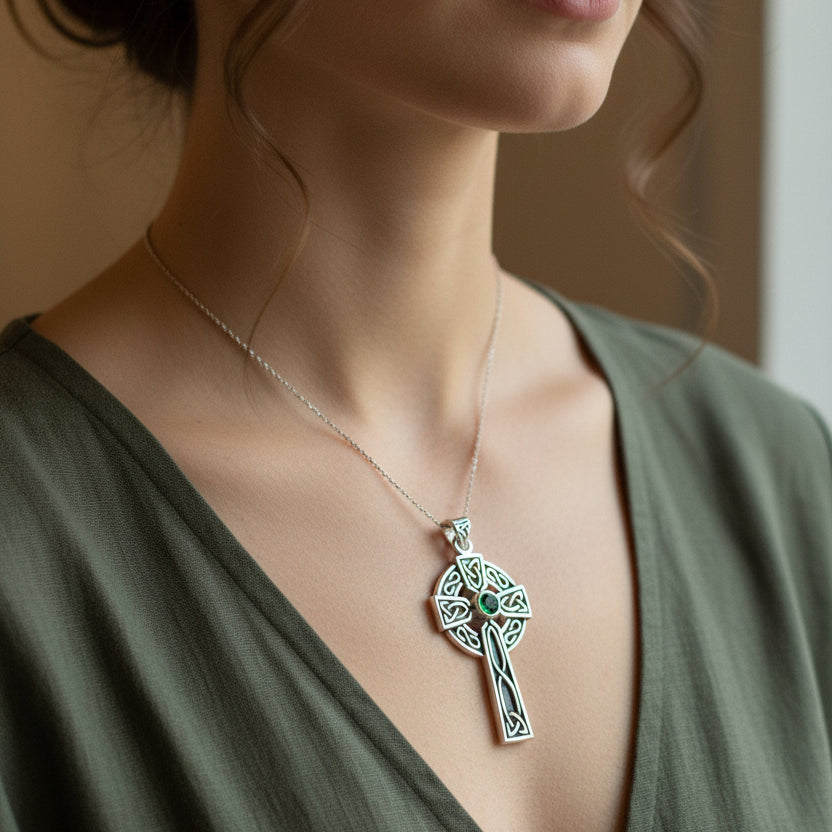 Classic Celtic Cross Necklace