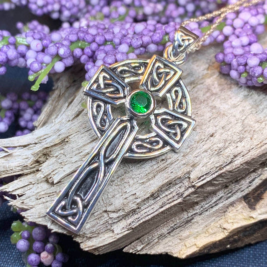 Classic Celtic Cross Necklace - 18