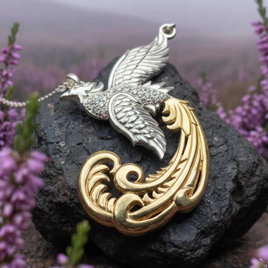 Firesong Phoenix Necklace