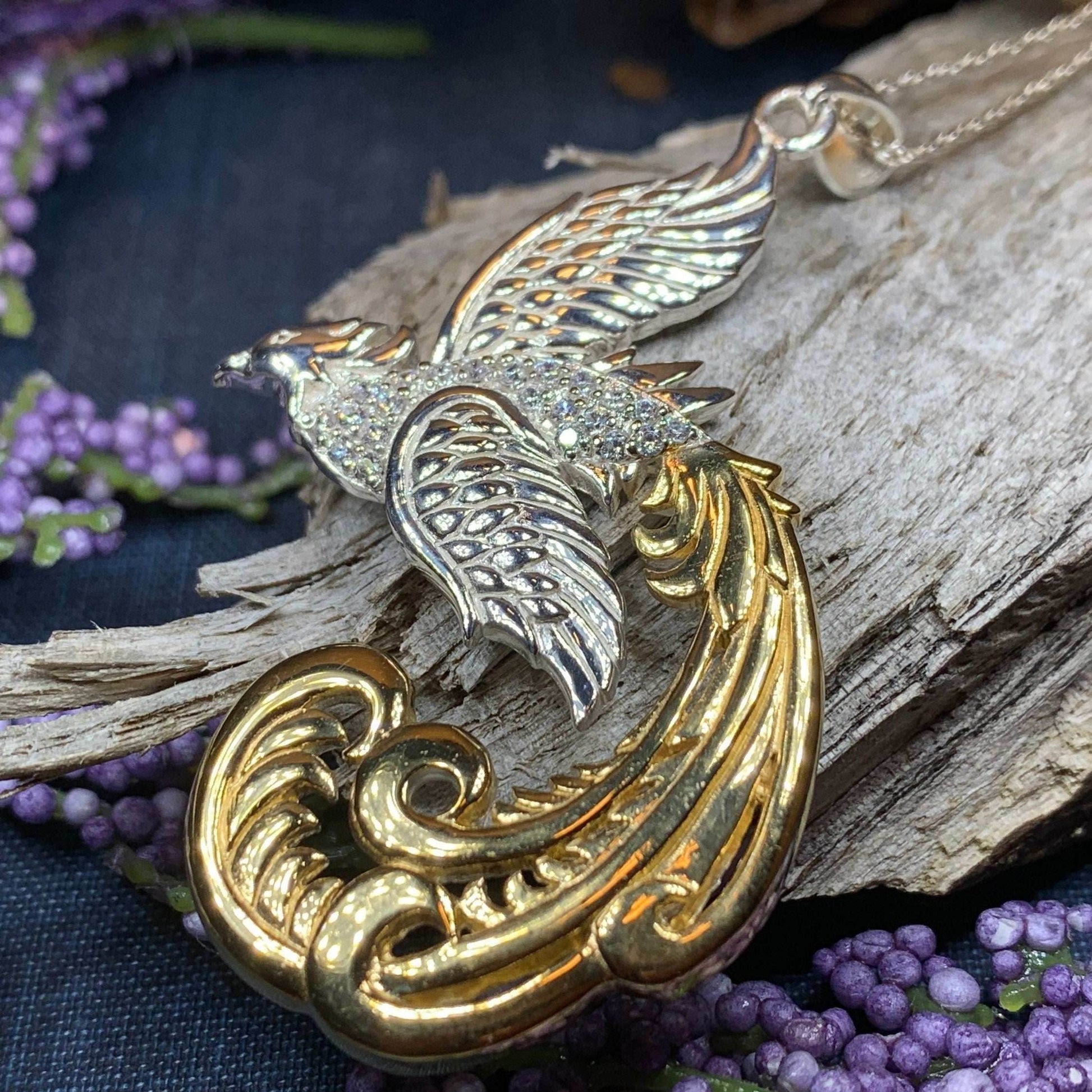 Firesong Phoenix Necklace - 18