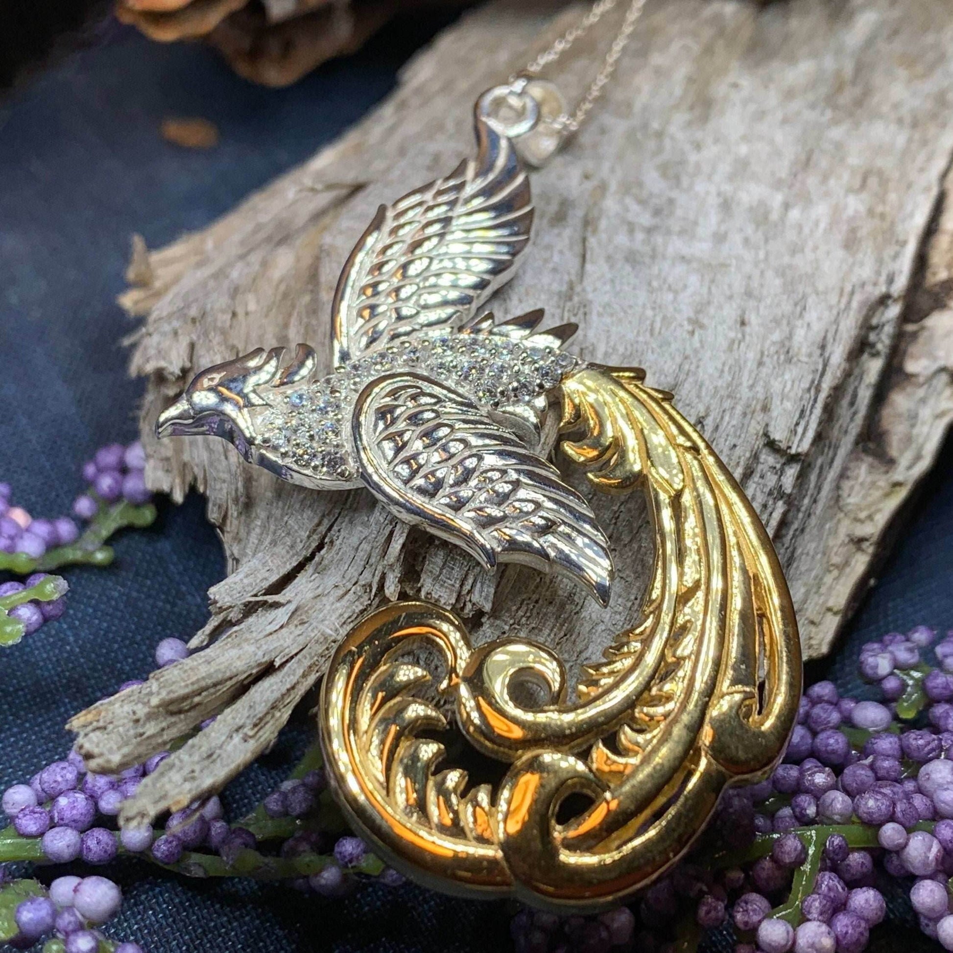 Firesong Phoenix Necklace - 18