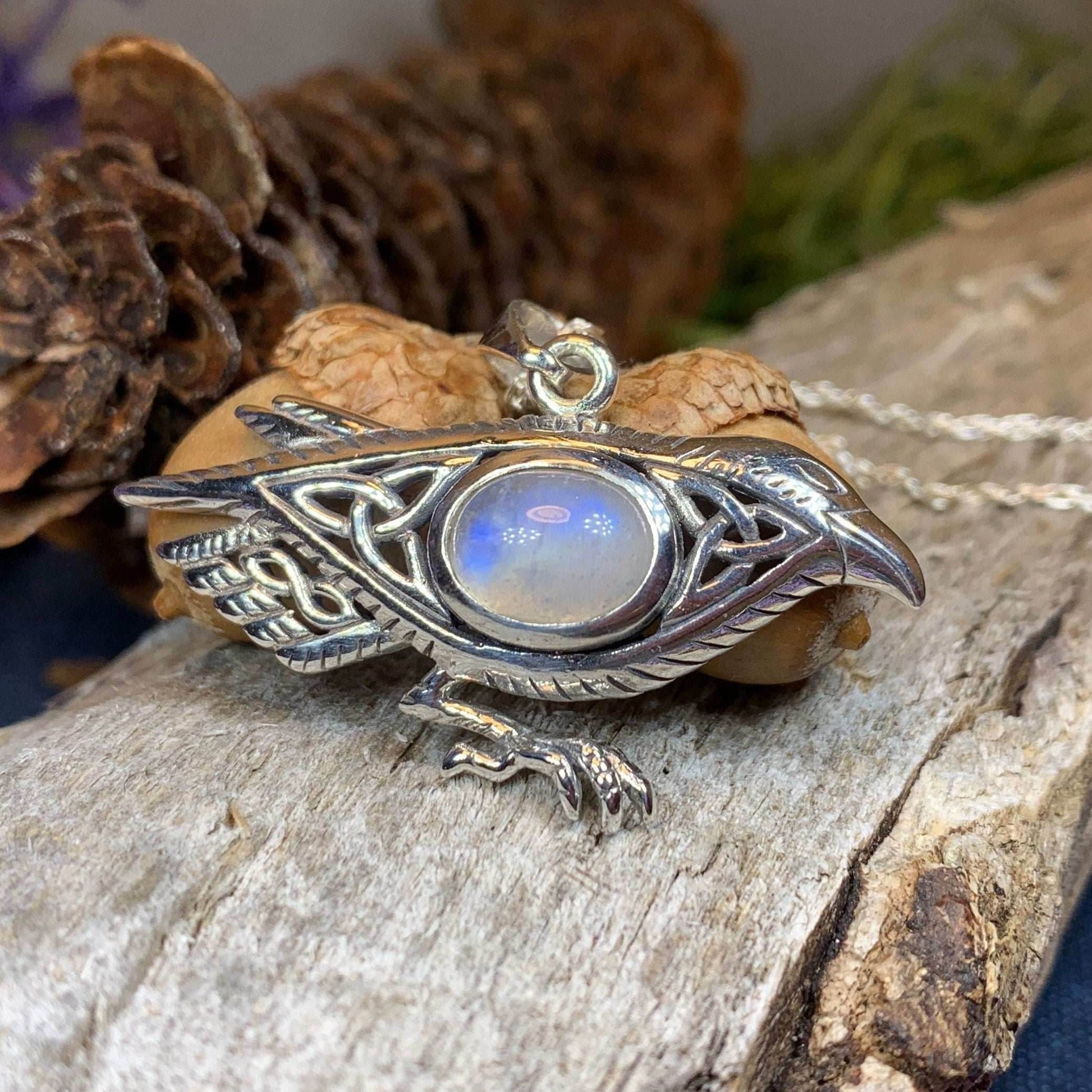 Nightdreamer Raven Necklace - 18 / Amethyst