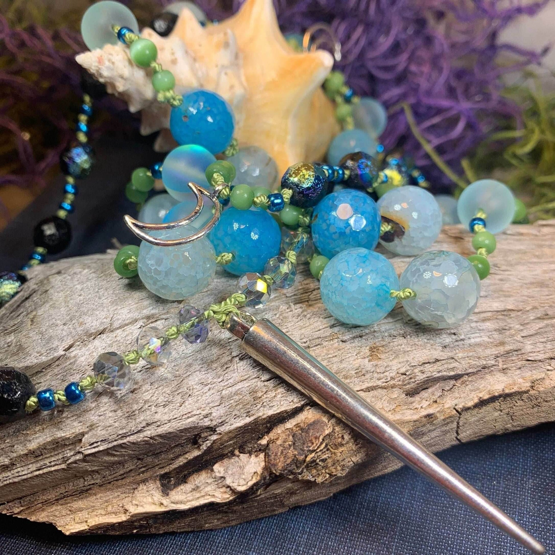 Seaside Moonglow Long Necklace - 