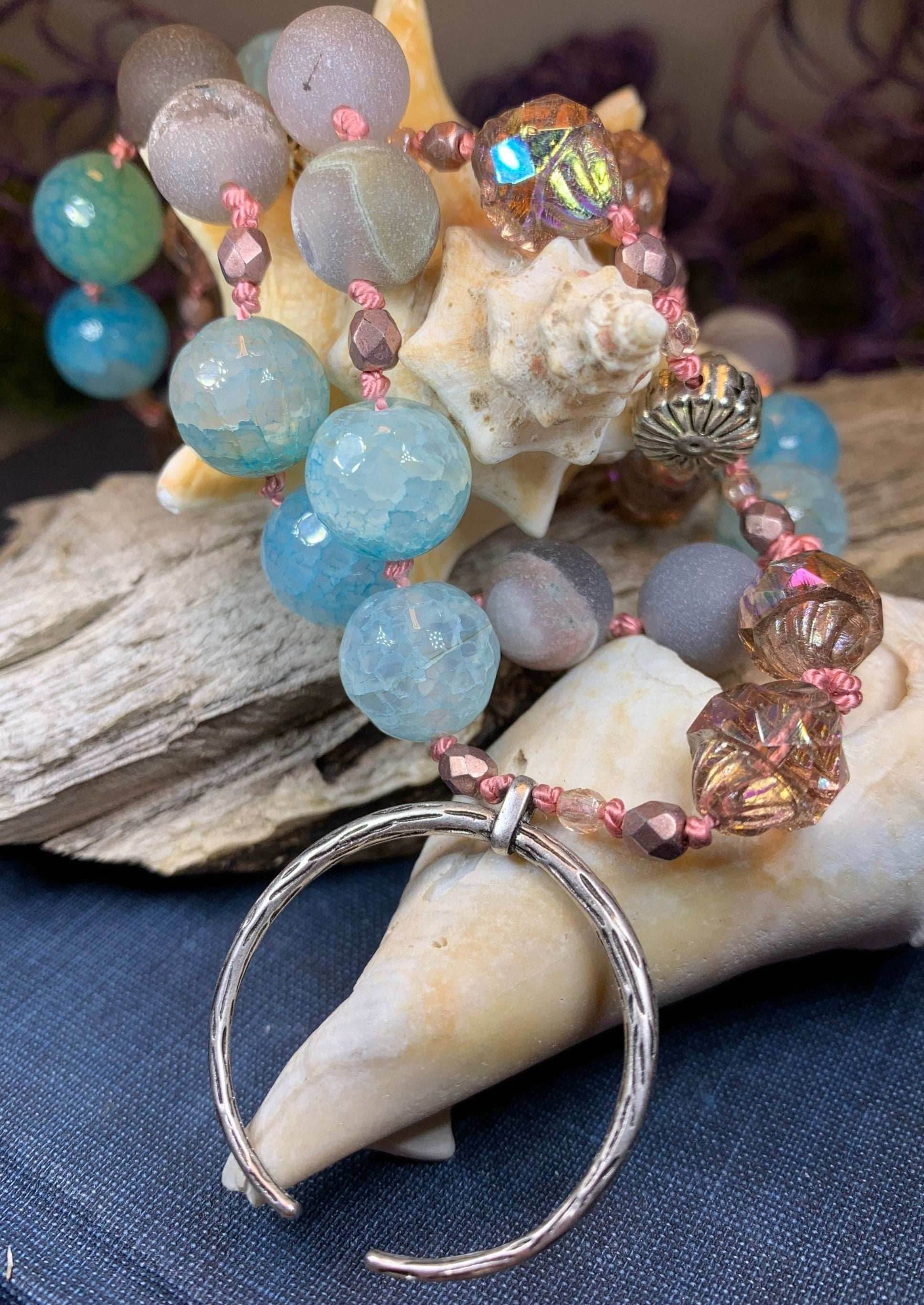 Starfire Moonflower Long Necklace - 