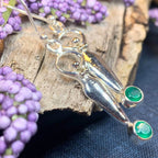 Chalcedony Goddess Earrings - 