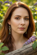 Chalcedony Goddess Earrings