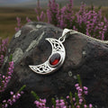 Arlynn Celtic Moon Necklace
