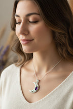 Arlynn Celtic Moon Necklace