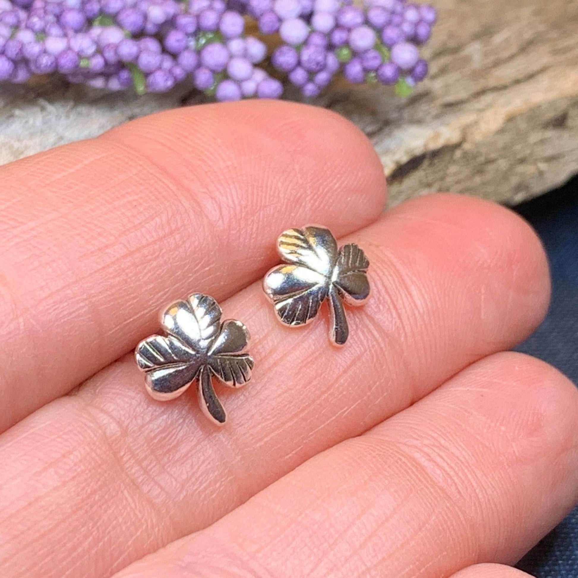 Shamrock Post Earrings - 