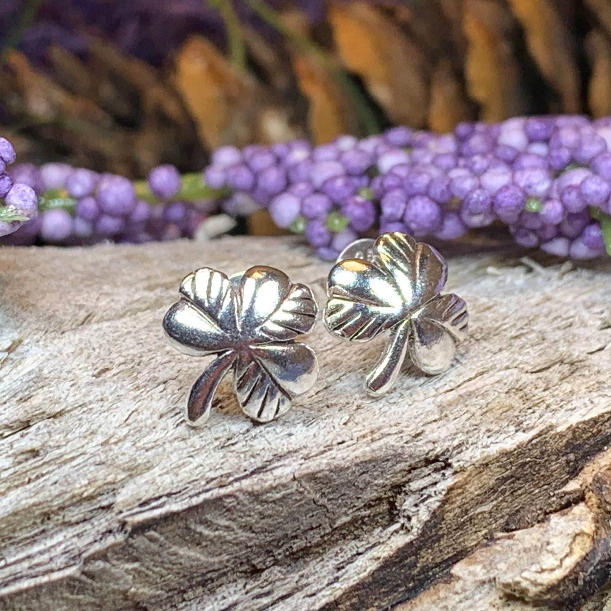 Shamrock Post Earrings - 