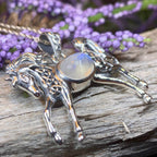 Finbar Horse Necklace - 18 / Amethyst