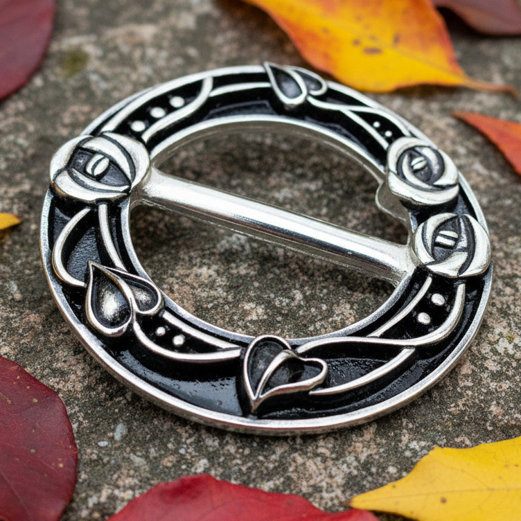 Mackintosh Roses Scarf Ring