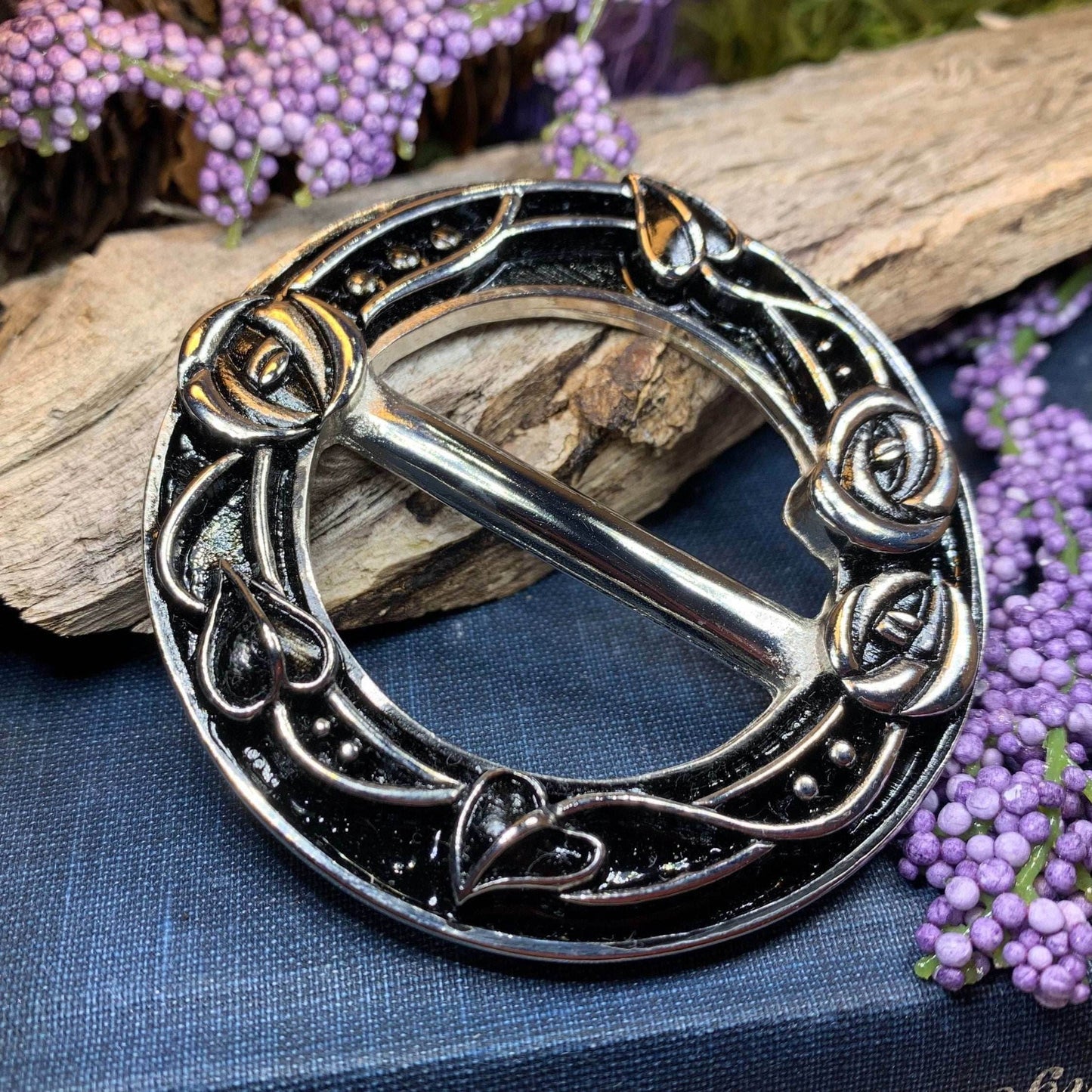 Mackintosh Roses Scarf Ring - 