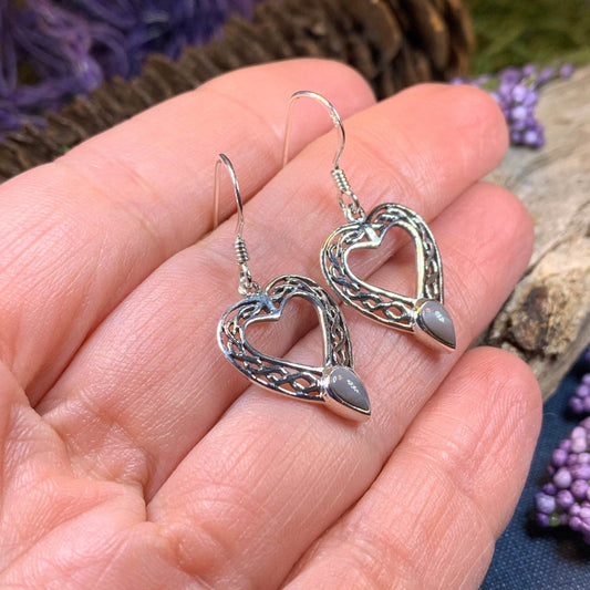 Scottish Heart Earrings - 