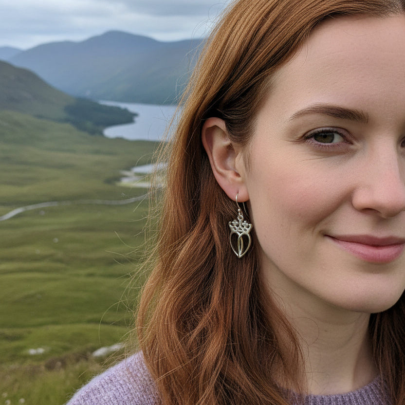 Lady Arieen Luckenbooth Earrings
