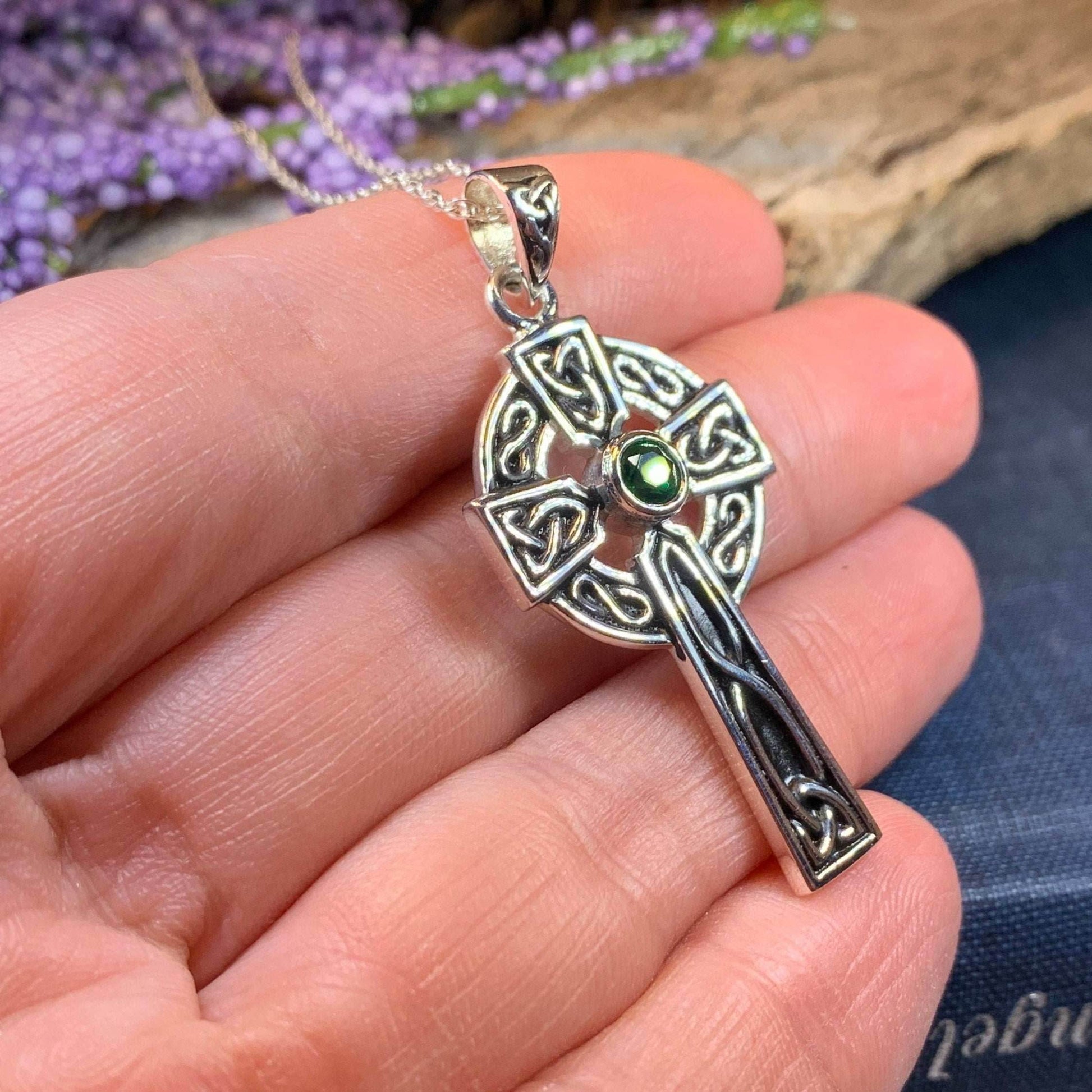 Classic Celtic Cross Necklace - 18