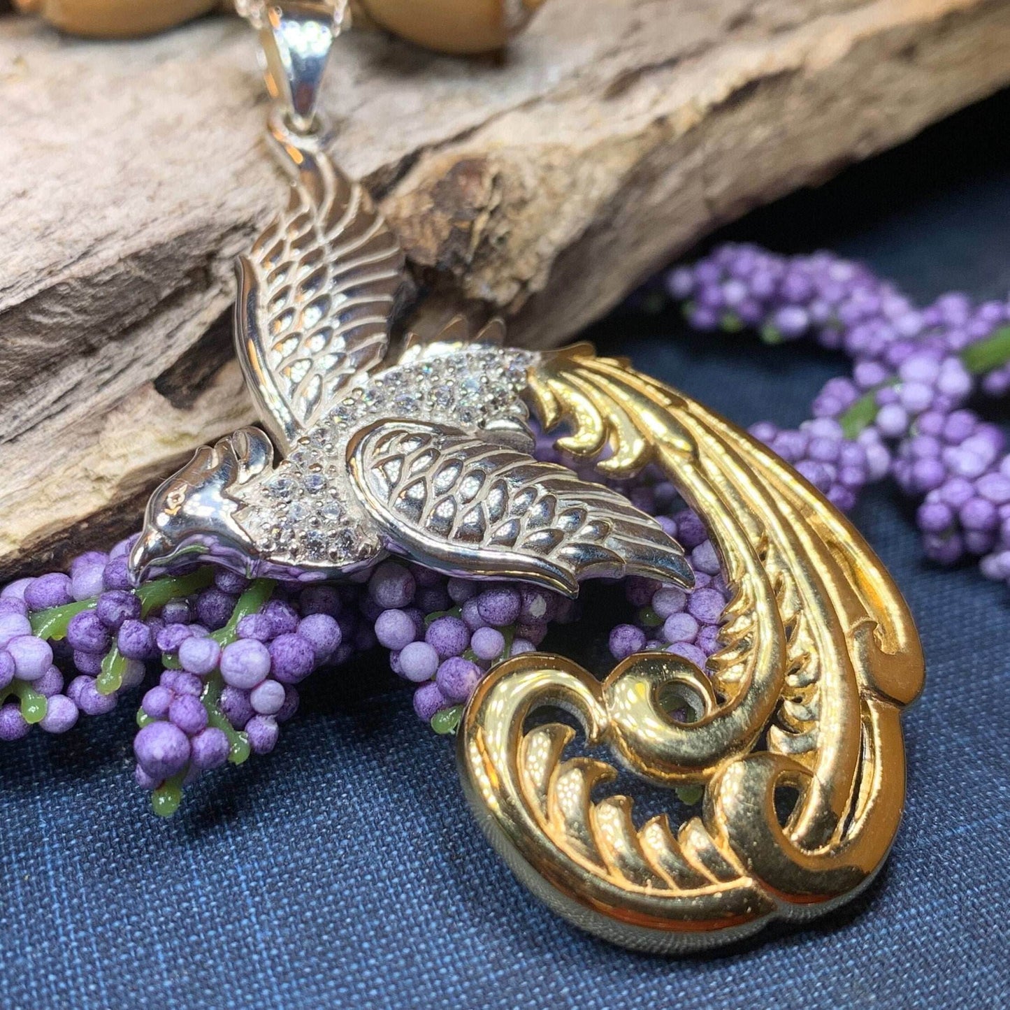 Firesong Phoenix Necklace - 18