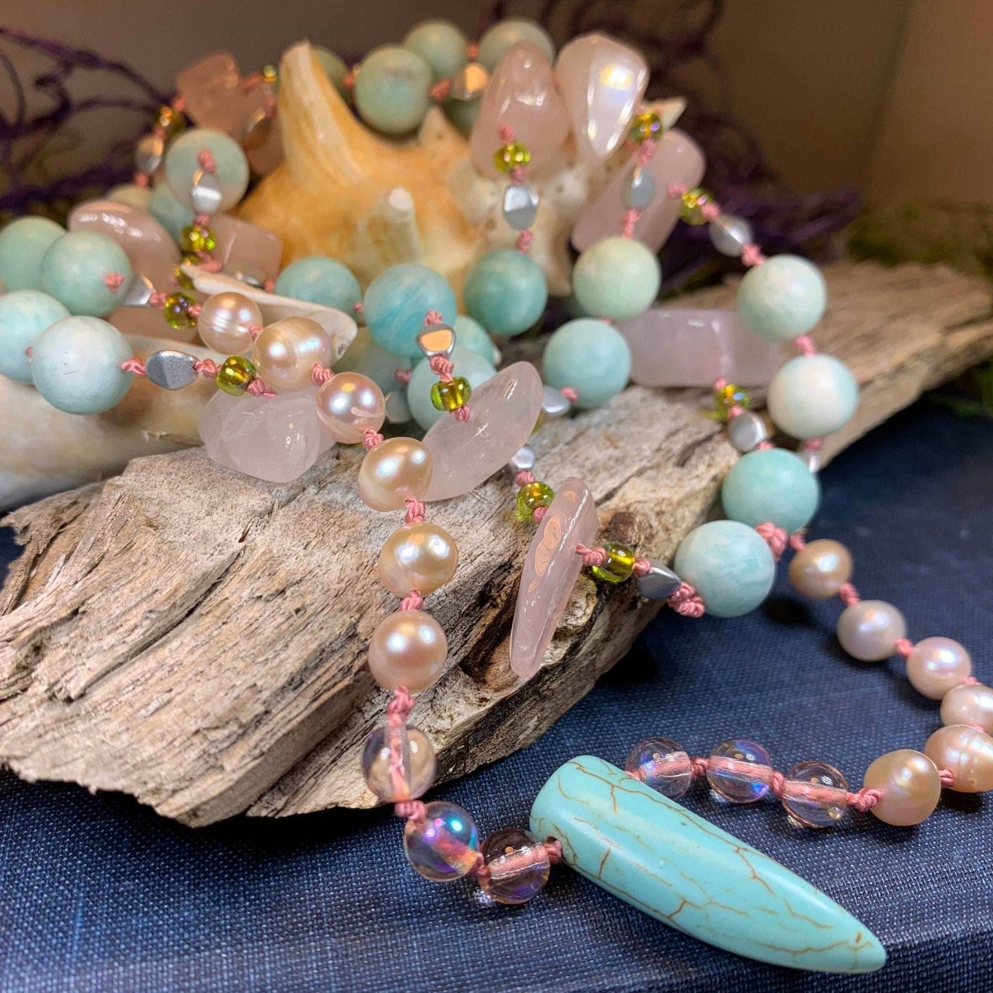 Summer Dawnsong Long Necklace - 