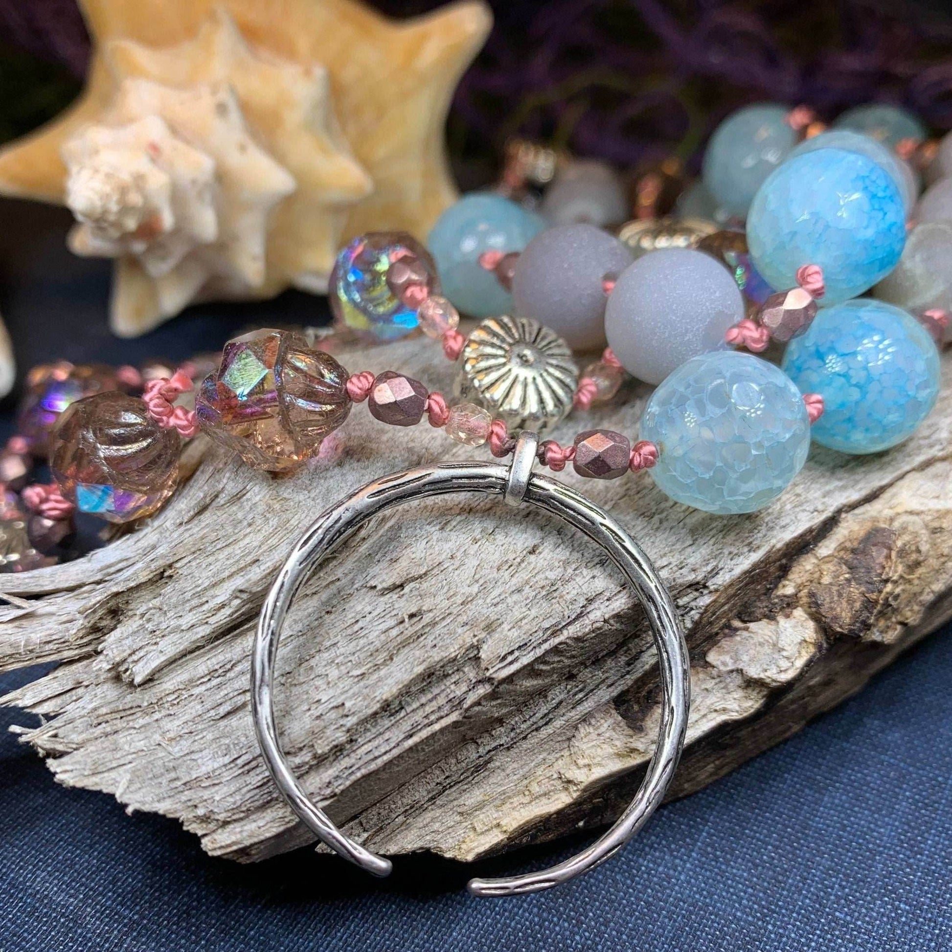 Starfire Moonflower Long Necklace - 