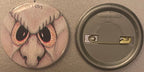 Vintage 1980s Sad Lad Gross-Out Pin 📌 Droopy Bloodshot Monster Face, Pin-Back Button in the Spirit of the 80s Gross-Out Craze
