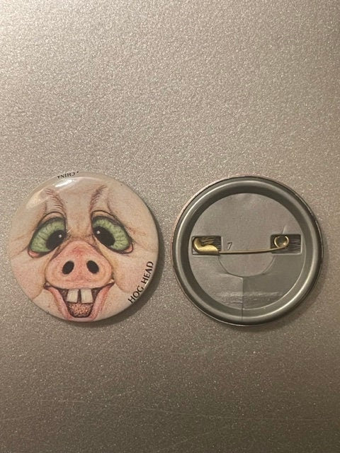 Retro Garbage Pail Kids Hog Head Pin Revives 80s Nostalgia
