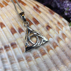 Elaine Trinity Knot Necklace - 18
