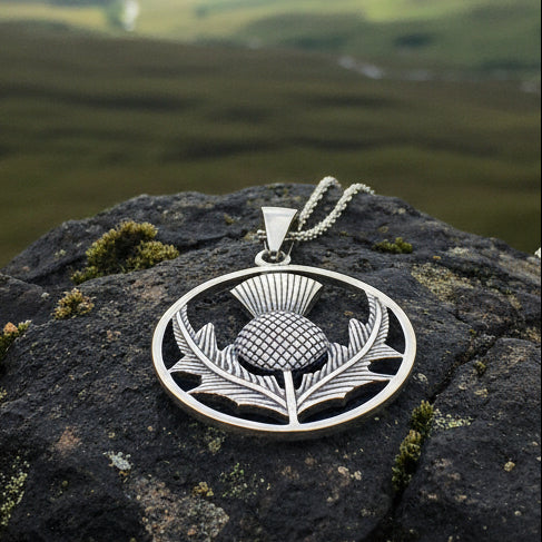 Arran Thistle Necklace